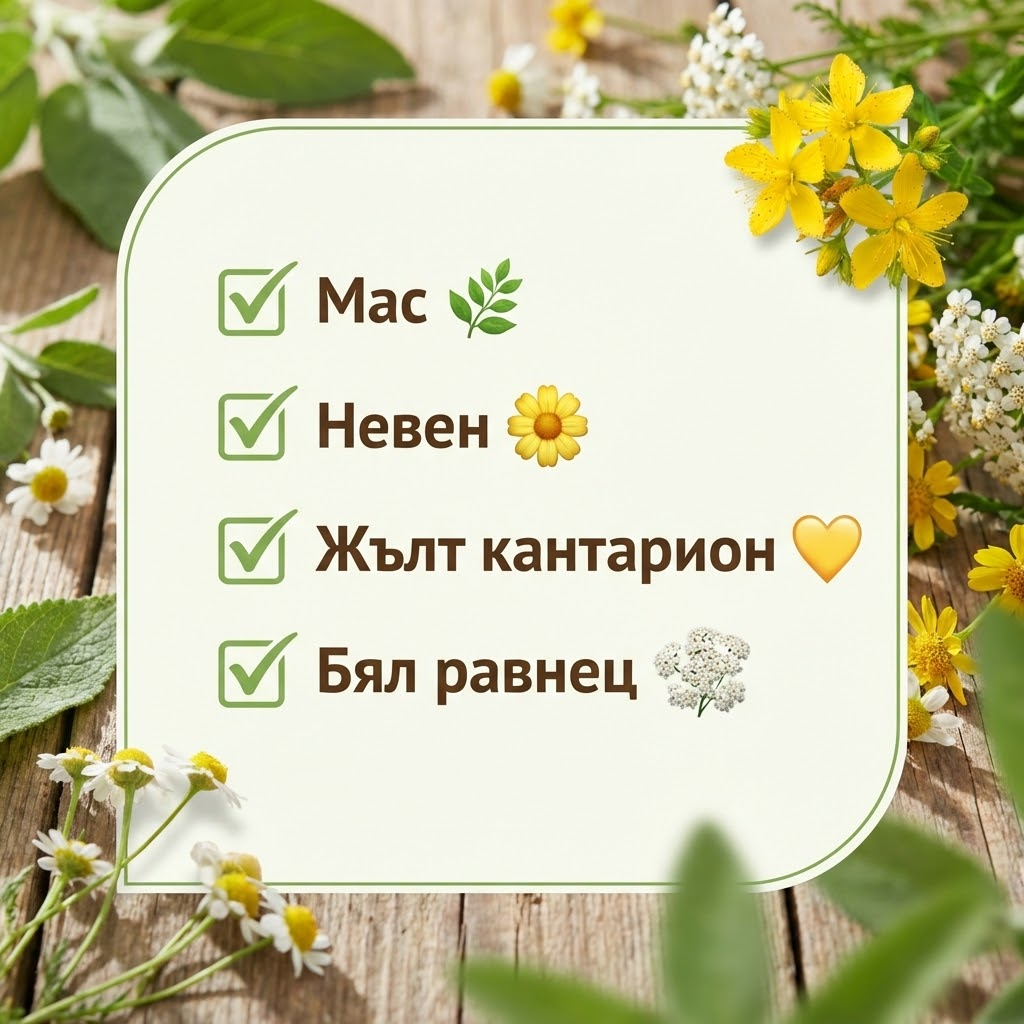 Пчелен мехлем за напукани пети