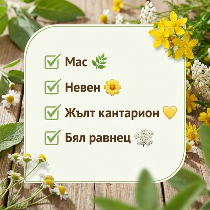Пчелен мехлем за напукани пети