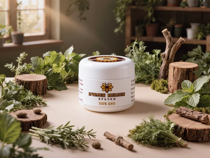 Пчелен мехлем против бръчки